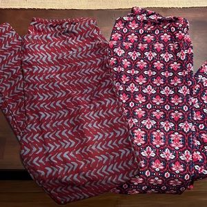 LuLaRoe Leggings!!! TWO for the price of one!!  MOvING SALE